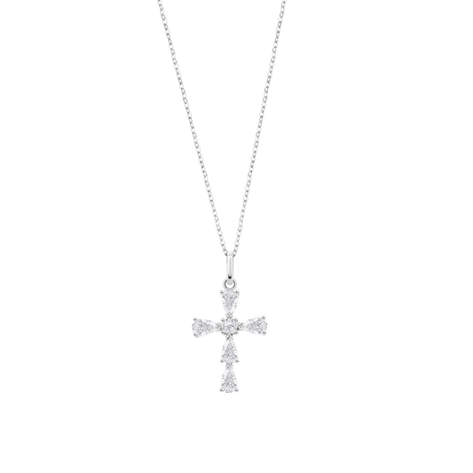 Collana croce Lotus Silver LP3556-1/1