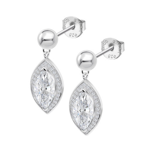 ORECCHINI LOTUS SILVER LP3787-4/1 ARGENTO, DONNA