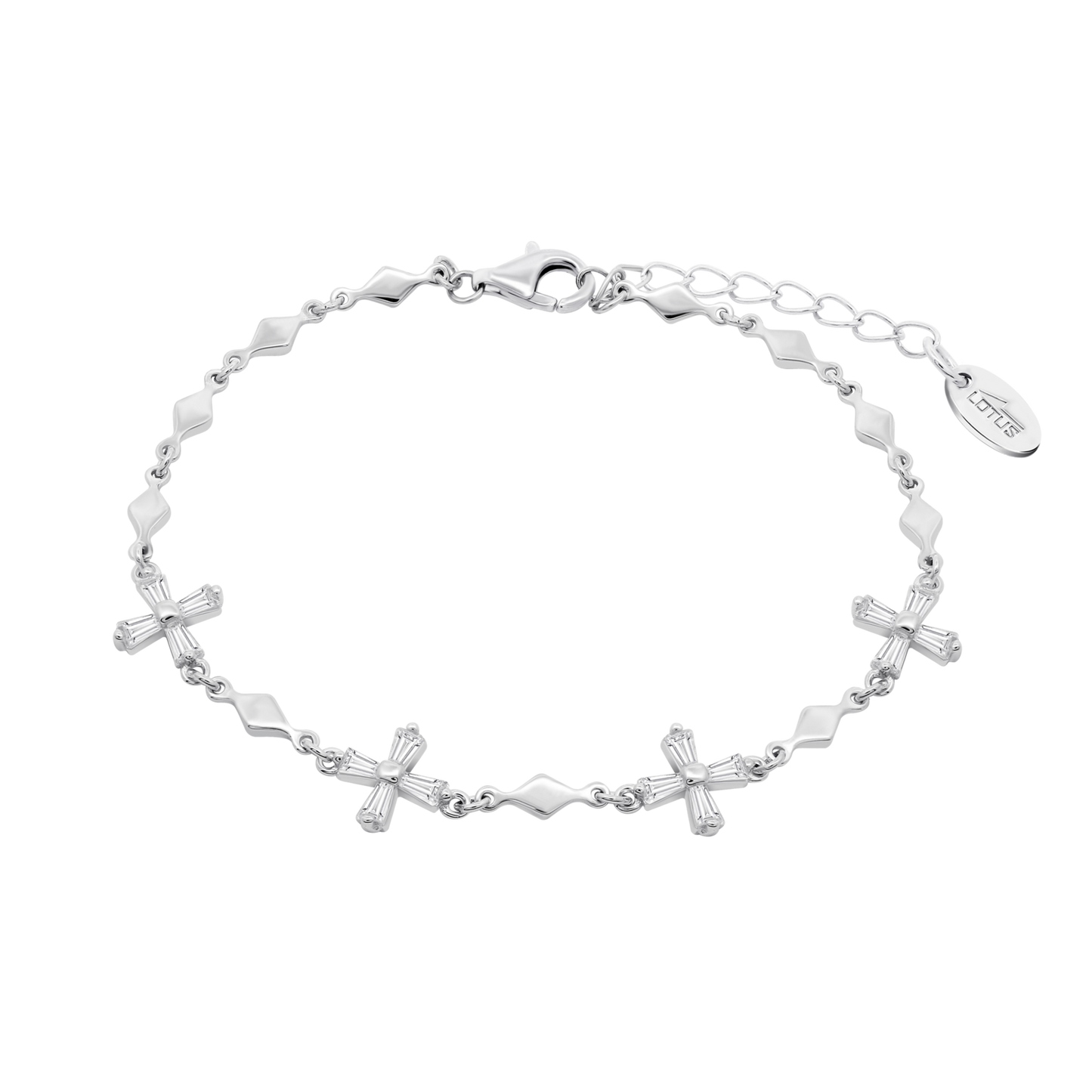 BRACCIALE LOTUS SILVER LP3814-2/1 ARGENTO, DONNA