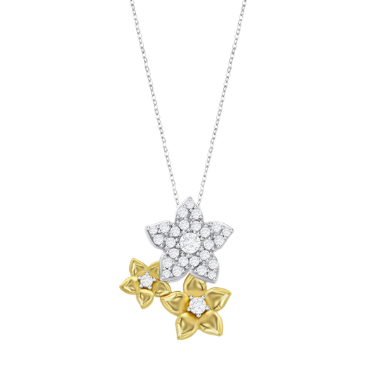 Collana Lotus Silver Trendy LP3836-1/2