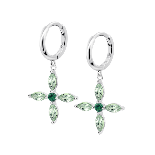 Orecchini fiore Lotus Silver LP3933-4/3