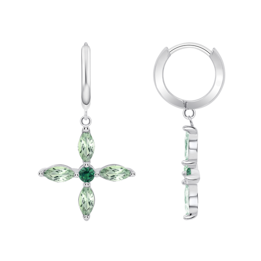 Orecchini fiore Lotus Silver LP3933-4/3