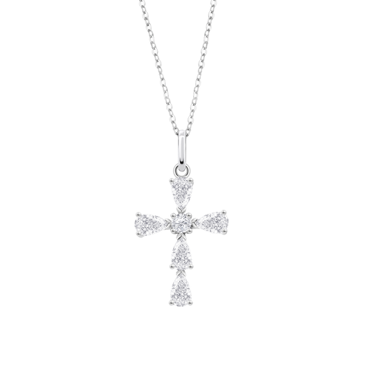 Collana croce Lotus Silver LP3556-1/1