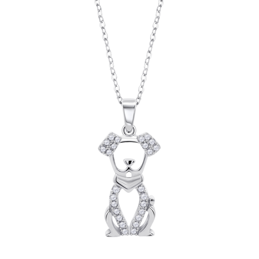 Collana cane Lotus Silver LP3874-1/1