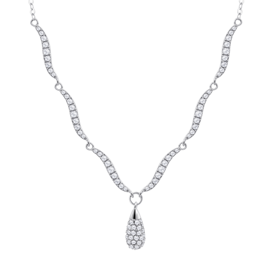 LOTUS SILVER NECKLACE LP3909-1/1 SILVER, WOMEN 