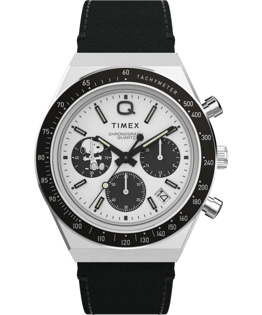 Q TIMEX CHRONOGRAPH X PEANUTS