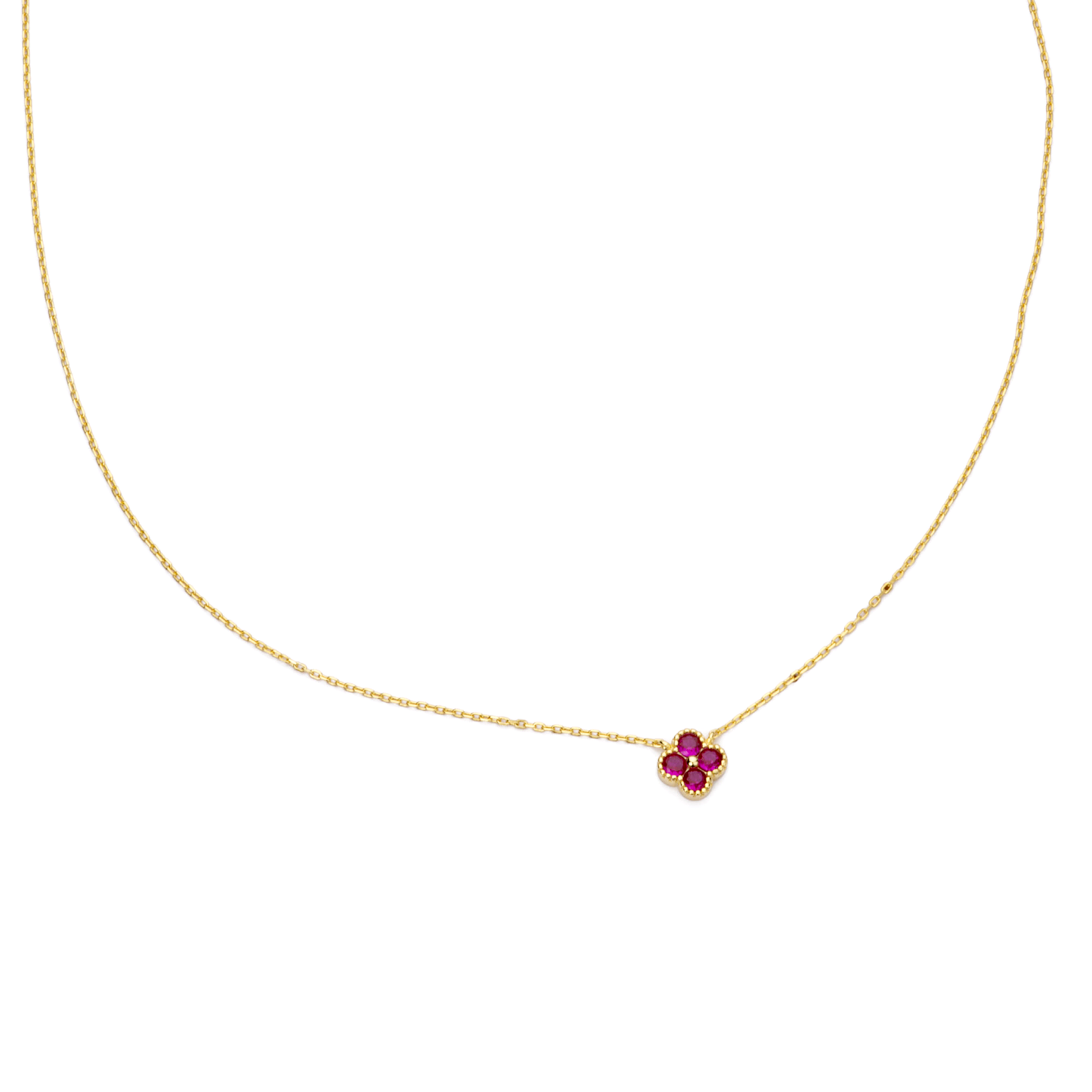 Collana fiore argento 925 BARBIERI