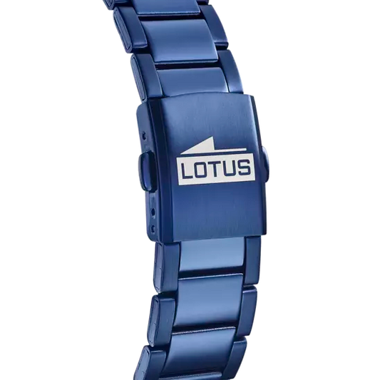 Montre Lotus Chrono pour homme bleue 