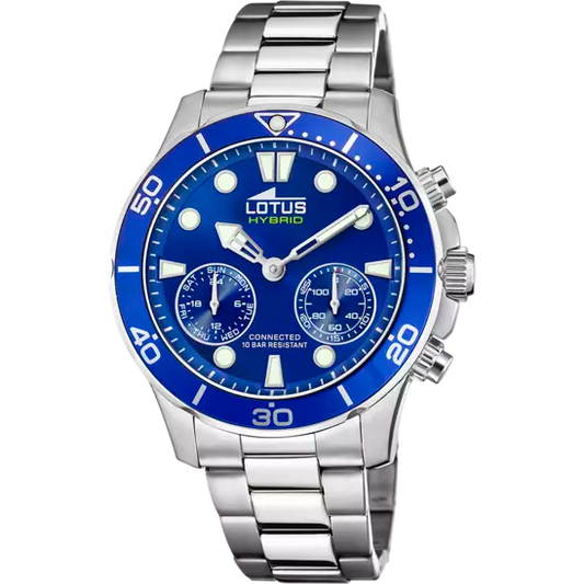 OROLOGIO LOTUS IBRIDO AZZURRO UOMO