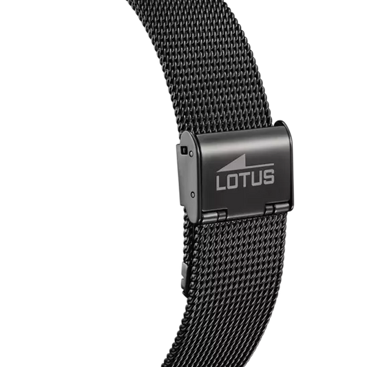 MONTRE HOMME LOTUS HYBRIDE NOIRE ET OR