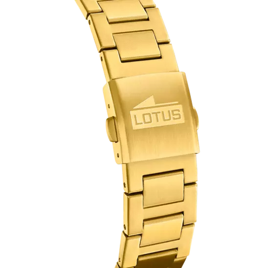 MONTRE CHRONOGRAPHE LOTUS POUR HOMME, OR