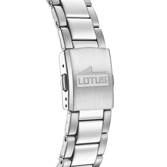 LOTUS MEN'S BLACK CHRONO WATCH 