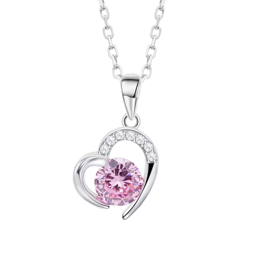 Collier Lotus Cœur Argent LP3106-1/3 Argent, Femme