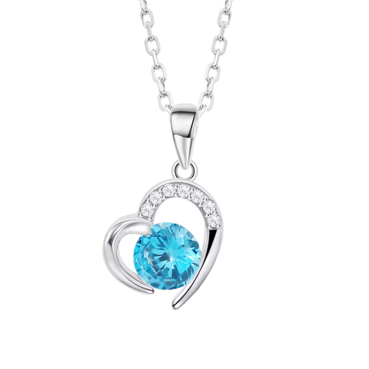 Collier Lotus Cœur Argent LP3106-1/2 Argent, Femme