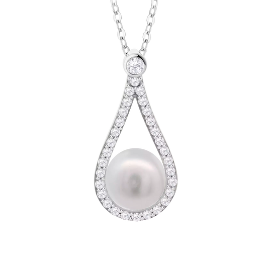 Collana Lotus Silver Pearls LP3481-1/1