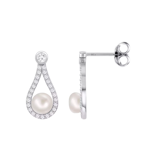 Orecchini Lotus Silver Pearls LP3481-4/1