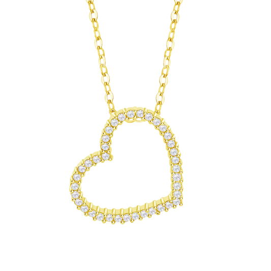 Collana cuore Lotus Silver LP3670-1/3