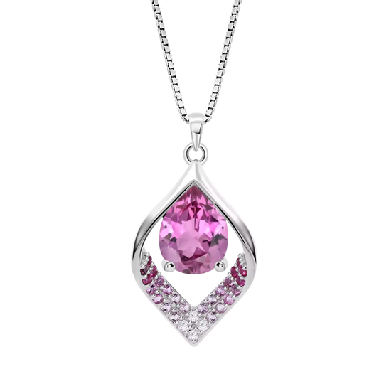 COLLIER LOTUS EN ARGENT LP3711-1/2 ARGENT, FEMME
