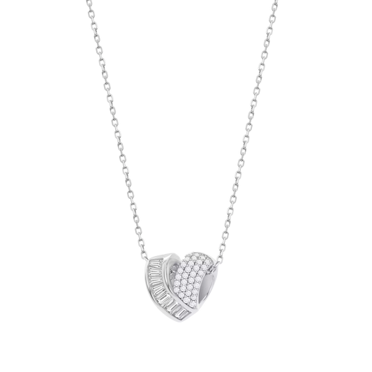 Collana cuore Lotus Silver LP3844-1/1