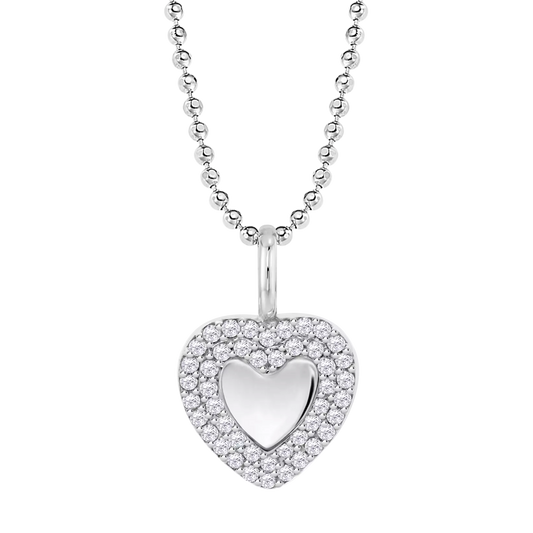 Collana cuore Lotus Silver LP3877-1/1