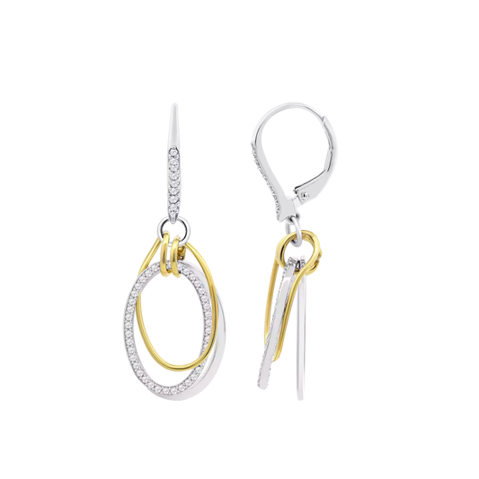 Orecchini Lotus Silver LP3885-4/2