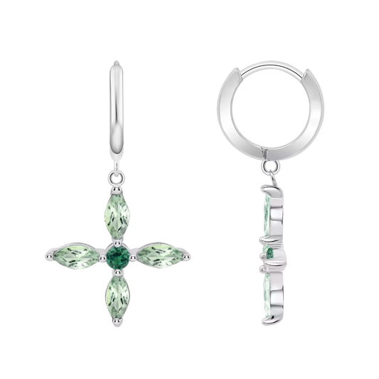 Orecchini fiore Lotus Silver LP3933-4/3