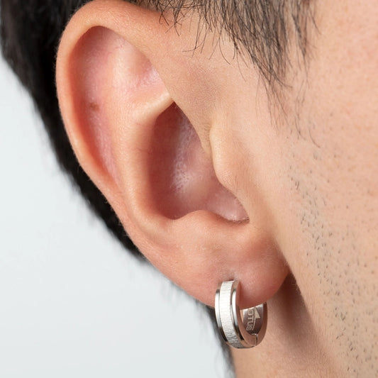Lotus Style Earrings LS2152-4/1 316L Stainless Steel, Men