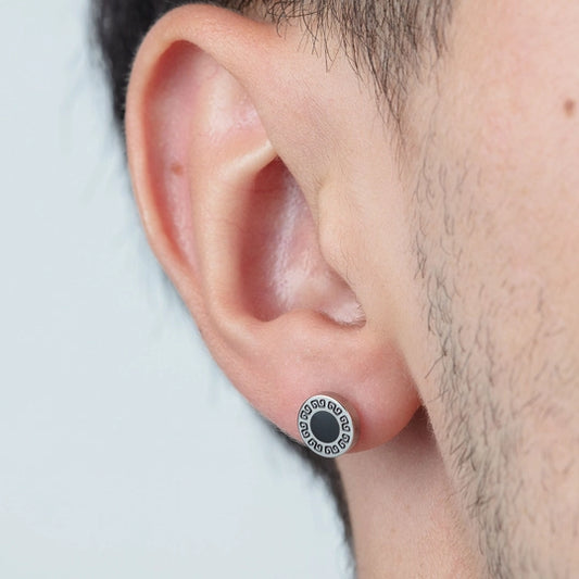 Lotus Style Earrings LS2164-4/1 316L Stainless Steel, Men