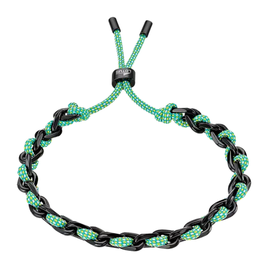 Lotus Style Urban Woman Bracelet, 316L Stainless Steel, Unisex